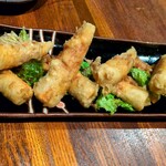 刺身処 土竜 - ちくわ納豆