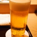 さえ喜 - うすはりグラスで呑む生ビールは旨い！！