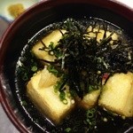 Shunka Hachidori - 「揚げ出し豆腐」