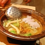 さえ喜 - 鱧と早松の鍋