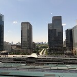 つばめグリル 大丸東京店 - 東京駅と皇居を眺めながら…