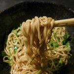 汁なし担担麺専門 キング軒 - 汁なし担担麺　並盛；麺はこんな感じ