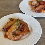 レストラン ヴァロリス - ガーリックシュリンプ（サービス）ありがとうございます