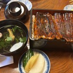 うなぎ割烹山田 - 上じか重（肝吸い付き）5,000円