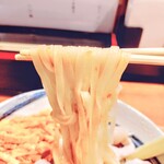 ラーメン 坊也哲 - プリッとしてコシの強い麺でした