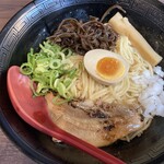 八頭龍 バイパス店 - 牛魔王（まぜそば）¥850