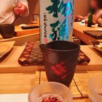 鮨 福原 - 初孫　円やかな辛口