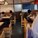 肉屋 黒川 - 店内カウンター席、テーブル席の様子～!!( ^o^)ﾉ