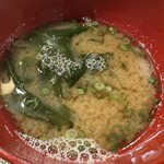 ゆう心 - 鳥貝の味噌汁