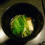 おばんざい くじら亭 - くじらの汁物