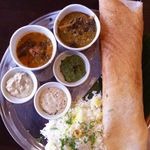 カーン・ケバブ・ビリヤニ - ドーサセットランチ