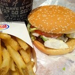 バーガーキング - アボカドワッパージュニア
            ポテトMセット