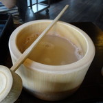 竹ばやし - 蕎麦湯