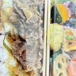 まつおか - 友達は、肉中心のお弁当