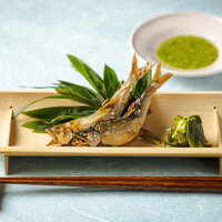 天竜鮎の塩焼き