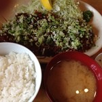 とんかつ 弥次喜多 大諏訪店 - ねぎみそかつ(並)