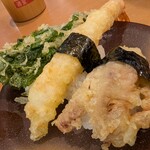 廻し鮨 新鮮や - 天ぷら三昧