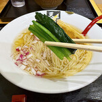 超純水採麺 天国屋 - 小松菜