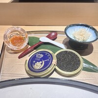 名古屋 栄 鮨 栄華 - いくら✖️キャビア　ミニ丼