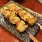 鶏料理・焼きとり　纜 - 生皮。ワサビがイイ仕事。