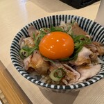 らぁ麺 ほたる - 炙りレアチャーシュー丼