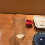 ばんから - あまみ長雲(黒糖焼酎)のソーダ割り(¥770)