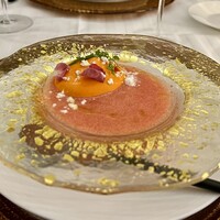 デュ・ヴァン・ハッシシ - ガスパチョスープとパプリカムース