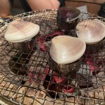 地酒と貝料理 海鮮浜焼き 浜や - 蛤の浜焼き