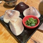 地酒と貝料理 海鮮浜焼き 浜や - 蛤の浜焼き