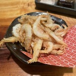 地酒と貝料理 海鮮浜焼き 浜や - 白エビの唐揚げ