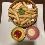 夢料理 おとぎや - フライドポテト595円