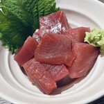 ファンタジスタ - クロマグロのブツ　マスターが差し入れを頂いたそうで、分けてもらえました。