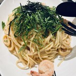 ファンタジスタ - 海老とタラコのパスタ