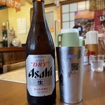 お好み焼 三枝 - 瓶ビール（中）600円