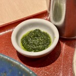 麦と麺助 - 味変ジェノベーゼソース