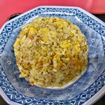 文化ラーメン - セットの半炒飯！