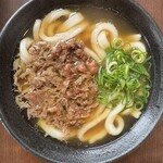 土俵うどん - 肉うどん