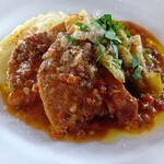 ダニエルハウス - 国産三元豚とポルチーニのトマト煮込み￥1690