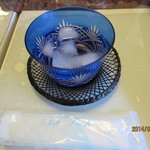 風らん - お水は切子の器