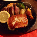 STEAK&HAMBURG ひげ 6条店 - ハンバーグとさんかく 