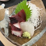 山与し鮨 - 山与しセット¥4200ビールも付いてます。