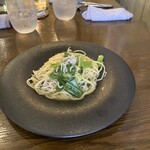 ELMO - しらすと九条ネギのアーリオオーリオ