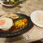 リオブラボー - 自家製ハンバーグ　セット