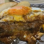 リオブラボー - ハンバーグ　断面