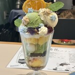 Art Gallery Cafe 茶々華 - 紫陽花パフェ