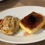 タベルナ・バルボーネ - チョコプリン、カタラーナ