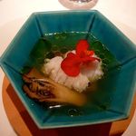 Restaurant L'asse - 【鱧の落とし 季節野菜を添えて】2014/8