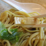 札幌つけ麺 札幌ラーメン 風来堂 - 西山製麺同様太いメンマ
