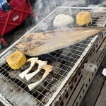 Pit Break BBQ PARK - ほっけの炭火焼き