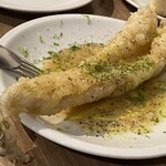 タベルナ・バルボーネ - 梅雨穴子のビニェ ライムアンチョビバターソース